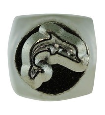 PN6450 = ImpressArt Design Stamp - dolphin 6mm