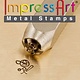 PN6395 = ImpressArt Design Stamp - ''mikey'' - stick figure 6mm