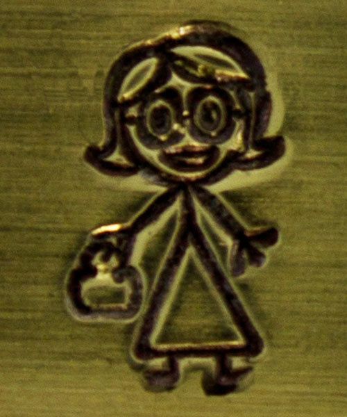 PN6392 = ImpressArt Design Stamp - nana - stick figure 7mm