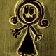 PN6390 = ImpressArt Design Stamp - mama - stick figure 7mm