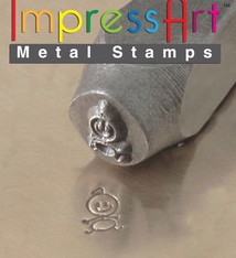 PN6384 = ImpressArt Design Stamp - baby - stick figure 6mm