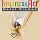 PN6369 = ImpressArt Design Stamp - fat heart 6mm