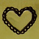 PN6367 = ImpressArt Design Stamp - lace heart 6mm