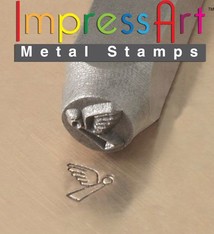 PN6360 = ImpressArt Design Stamp - angel 6mm