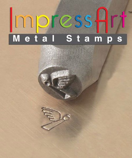 PN6360 = ImpressArt Design Stamp - angel 6mm