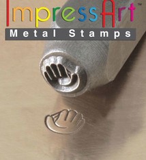 PN6357 = ImpressArt Design Stamp - baseball glove 6mm
