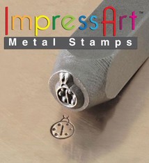 PN6327 = ImpressArt Design Stamp - lady bug 6mm