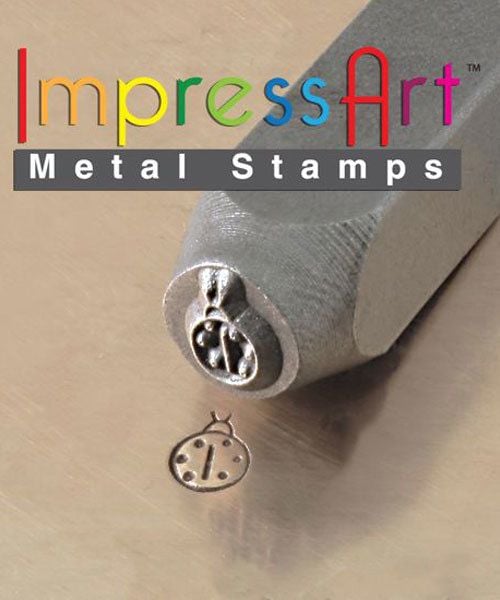PN6327 = ImpressArt Design Stamp - lady bug 6mm