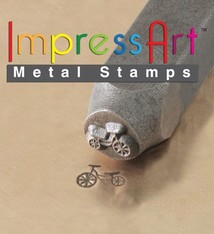 PN6303 = ImpressArt Design Stamp - tricycle 6mm