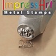 PN6300 = ImpressArt Design Stamp - rocking horse 6mm