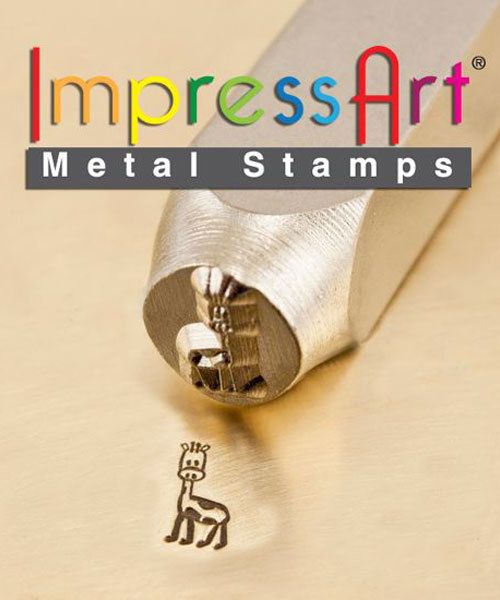 PN6257 = ImpressArt Design Stamp - giraffe 6mm