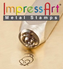 PN6256 = ImpressArt Design Stamp - mouse 6mm
