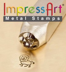PN6254 = ImpressArt Design Stamp - lion 6mm