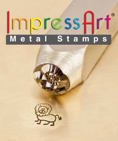 PN6254 = ImpressArt Design Stamp - lion 6mm