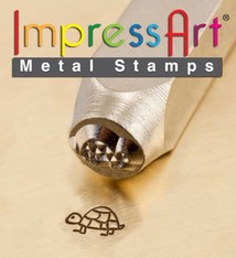 PN6253 = ImpressArt Design Stamp - turtle 6mm