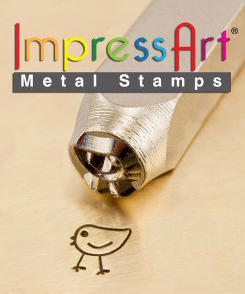 PN6250 = ImpressArt Design Stamp - chickadee 6mm