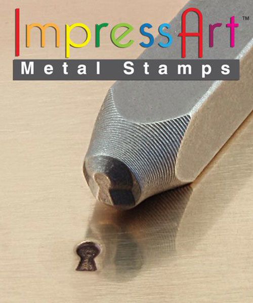 PN6242 = ImpressArt Design Stamp - small key hole 4mm