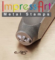 PN6233 = ImpressArt Design Stamp - flourish D 6mm