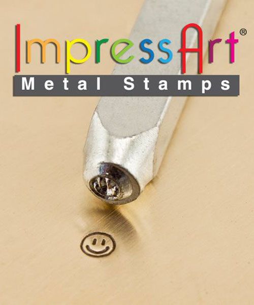 PN6217 = ImpressArt Design Stamp - smiley face 3mm