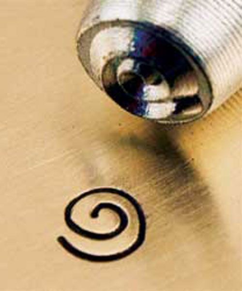 PN6207 = ImpressArt Design Stamp - swirl 6mm