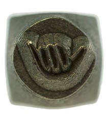 PN5656 = DESIGN STAMP 6mm - hang loose