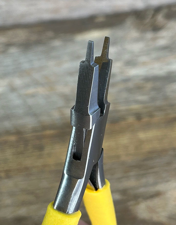 Flat Nose Pliers with Narrow Tip = Choose Width - FDJ Tool