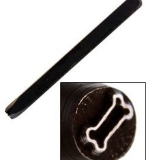 PN5268 = DESIGN STAMP - dog bone