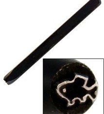 PN5258 = DESIGN STAMP - fish