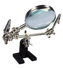 54.085 = Dual Third Hand Holder with Magnifer