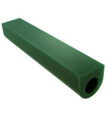 Du-Matt 21.02695 = DuMatt Green Flat Top Wax Ring Tube 1-1/8'' x1-1/8''