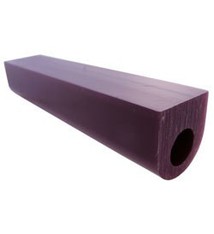Du-Matt 21.02697 = DuMatt Purple Flat Top Wax Ring Tube 1-1/4'' x1-1/4''