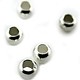 585CW-02 = CRIMP BEAD SILVER-PLATED #2, 2.0mm (100)