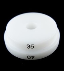 Horotec 59.6510-A01 = HOROTEC DOUBLE SIDED DELRIN DIE 35-40mm for PRESSING MINERAL GLASS