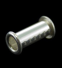 590FS-14 = Flared Bead Core 1/2'' with THREADS FINE SILVER (4pcs)