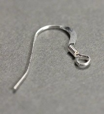 803S-06 = Earwire 18mm Long Sterling Silver .030'' Wire (Pkg of 10)