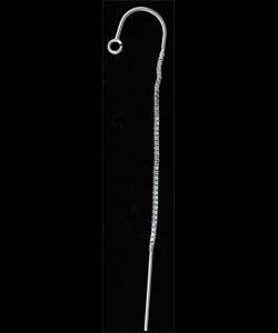 803S-54 = Ear Thread Box Chain ''U'' Wire withJum Ring Sterling Silver (each)