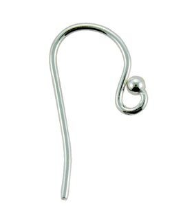 803SF-03 = Silver Filled Earwire with Loop  (Pkg of 10)