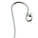 803SF-03 = Silver Filled Earwire with Loop  (Pkg of 10)