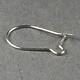 804S-02 = Kidney Wire Sterling Silver (Pkg of 20)