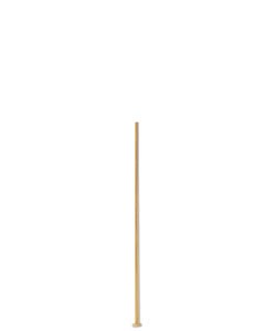 807C-37G = Head Pin Gold Color .029'' x 2.25'' (21ga/.725mm)  (Pkg of 144)