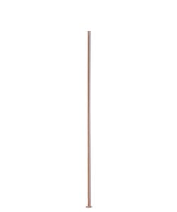 807C-39C = Head Pin Copper Color .029'' x 3'' (21ga/.725mm)  (Pkg of 144)