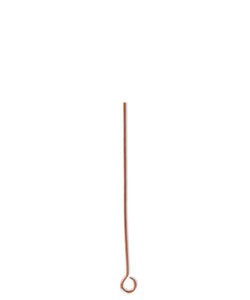 808C-06C = Eye Pin Copper Color .020 x 2'' (24ga/.725mm) (Pkg of 144)