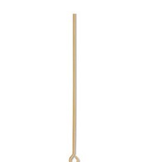 808C-39G = Eye Pin Gold Color .029 x 3'' (21ga/.725mm) (Pkg of 144)