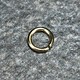 900-2L = Open Jump Ring 2mm ID x .020'' (24ga) Wire 14KY Gold