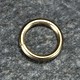 900-5L = Open Jump Ring 3.8mm ID x .030'' (20ga) Wire 14KY Gold