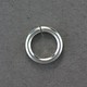 900S-6.8H = Open Jump Ring Sterling Silver 6.8mm ID x .064'' (14ga) (Pkg of 5)
