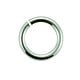 900S-3.0 = Open Jump Ring Sterling Silver 3mm ID x .025'' (22ga) (Pkg of 50)