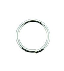 900SF-10040 = SILVER FILLED JUMP RING 10.0mm OD X .040'' WIRE (Pkg of 10)