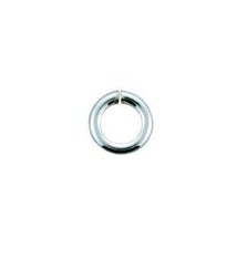 900SF-5040 = Open Jump Ring 5.0mm OD x .040'' (18ga) Wire Silver Filled (Pkg of 25)
