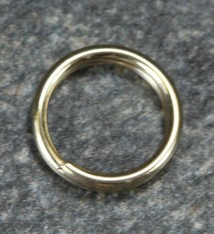 901-03 = Round Split Ring 6.25mm 14KY Gold